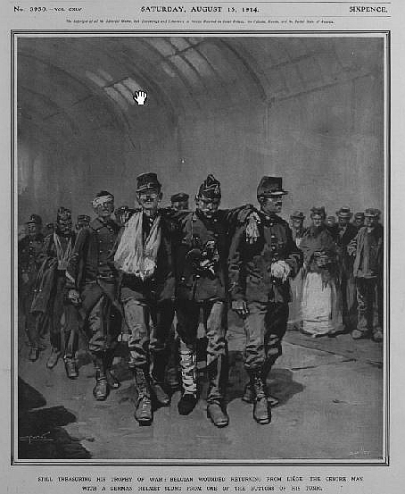 1914 belgian wounded